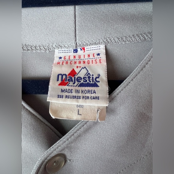 Vintage Majestic St Louis Cardinals Gray Baseball Jersey Large - Picture 5 of 7